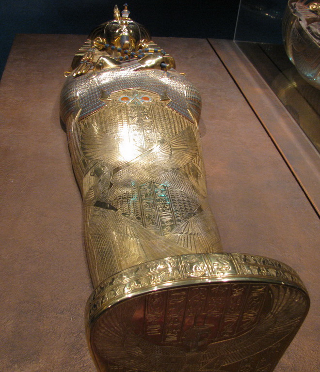 Tutanchamun Gold Sarg