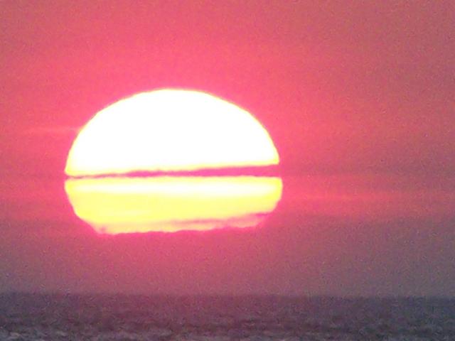 roter Himmel
