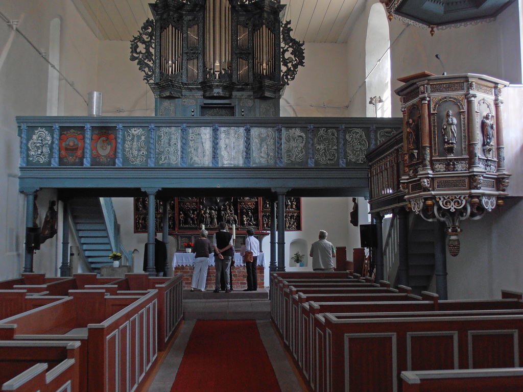 Innenraum von St. Florian in Funnix