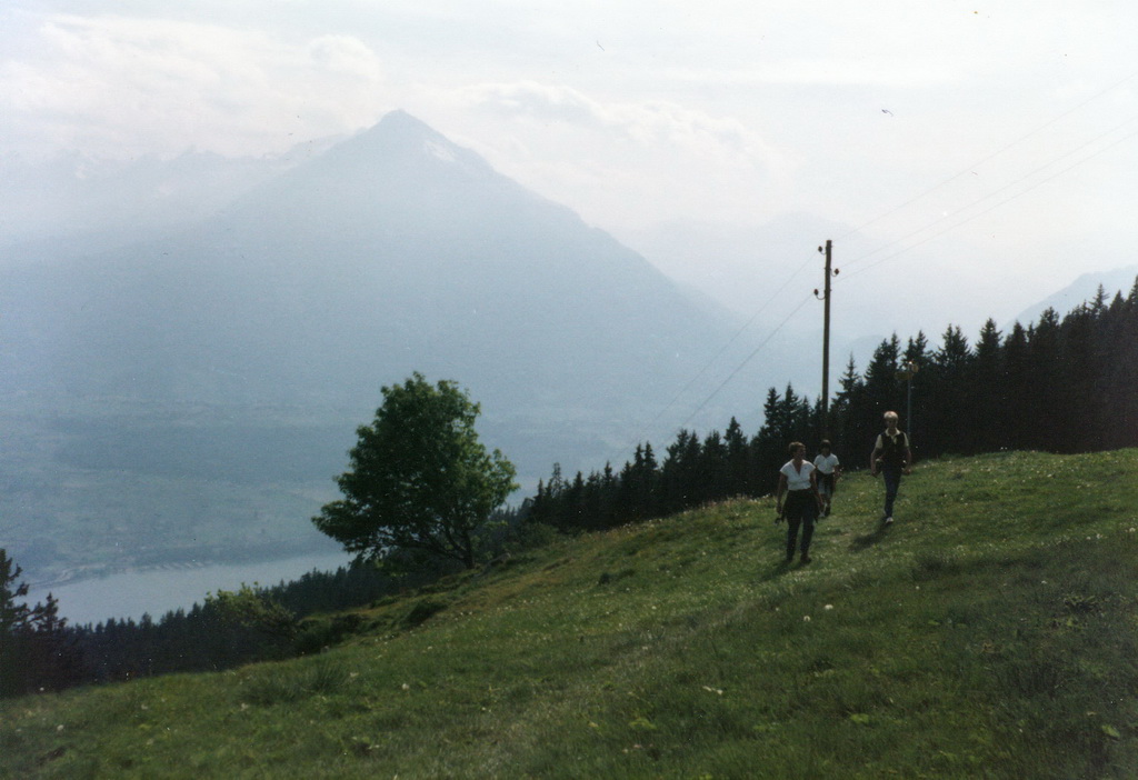Aufstieg zum Niederhorn